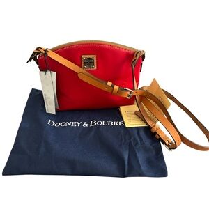 Dooney & Bourke Red ‘Penny’ Crossbody Bag w/Dust Bag - NWT